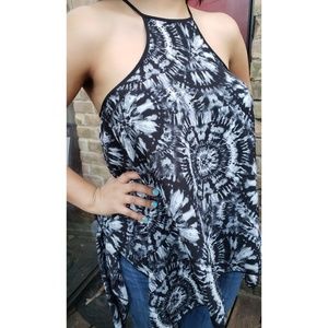 Romero and Juliet tie dye blouse